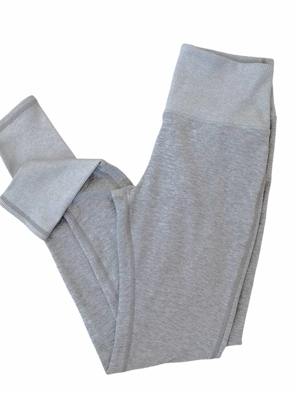 Alo Yoga | High-Waist Soft Lounge Legging in Athletic Heather Gray Size S